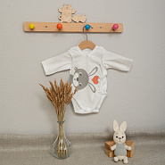 Боди с принтом "Заяц" арт. Д-27