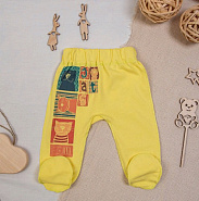 Т-18 Ползунки детские с принтом, интерлок, в ассортименте