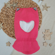 Шапка-шлем дет. "Ушки", для девочки 2-5 лет арт.Б-291