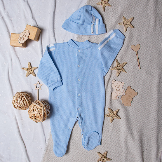 Комбинезон с шапочкой арт.К-330, розовый