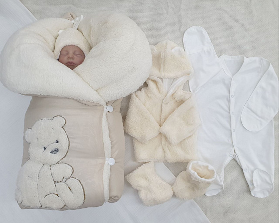 Комплект «Baby Bear» арт.343 молочный