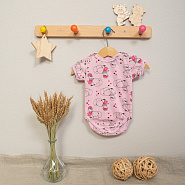 №Д-13 Боди детское с коротким рукавом на 4-кнопках