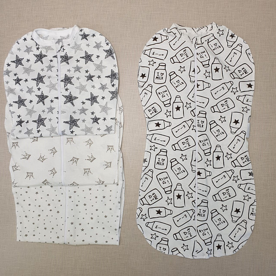 Пелёнка-кокон на молнии арт.0320