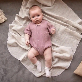  Д-38 Боди муслин, на кнопках