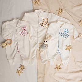 Комбинезон из флиса на кнопках арт.М-411