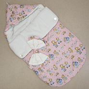 11-144 Конверт на выписку и прогулок для девочки