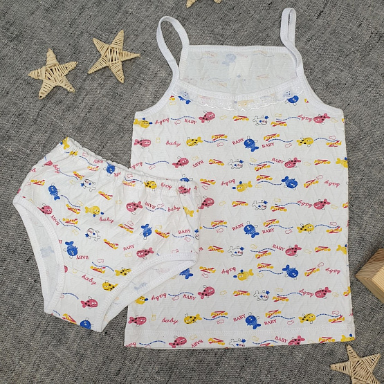 Комплект детский: трусики и майка, арт.К-335