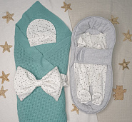 Арт 449 Комплект на выписку "Убаюка" мята