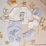 К-500 Комплект ясельный 5 предметов, хлопок