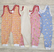 Т-49 Ползунки высокие детские, на пуговицах, в ассортименте