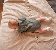 Д-38 Боди муслин, на кнопках,мятный