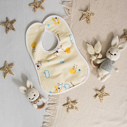 10 Нагрудник для кормления, вельбоа с пропиткой