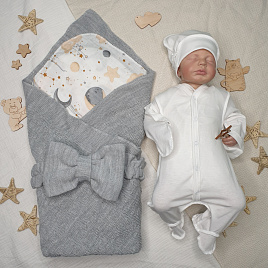 Арт. 450 Комплект на выписку "Звездное небо", серый