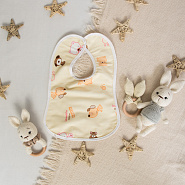 10 Нагрудник для кормления, вельбоа с пропиткой